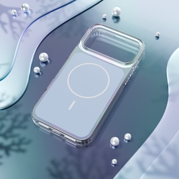 Etteri Hidden Pearl-fodral för iPhone 17 Pro Max / 18 Pro Max 6,9\" ljusblå
