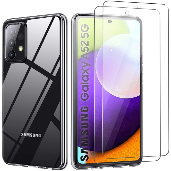 2 st skärmskydd för Samsung A52