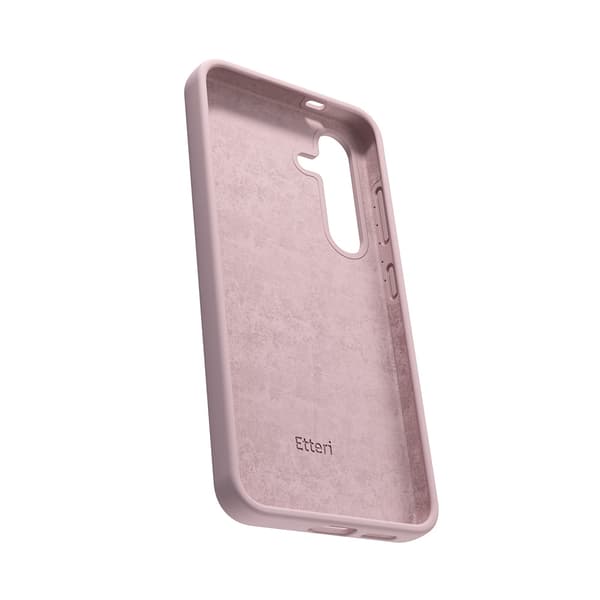 Etteri Silikonskal för Samsung Galaxy S24 Plus ljusrosa