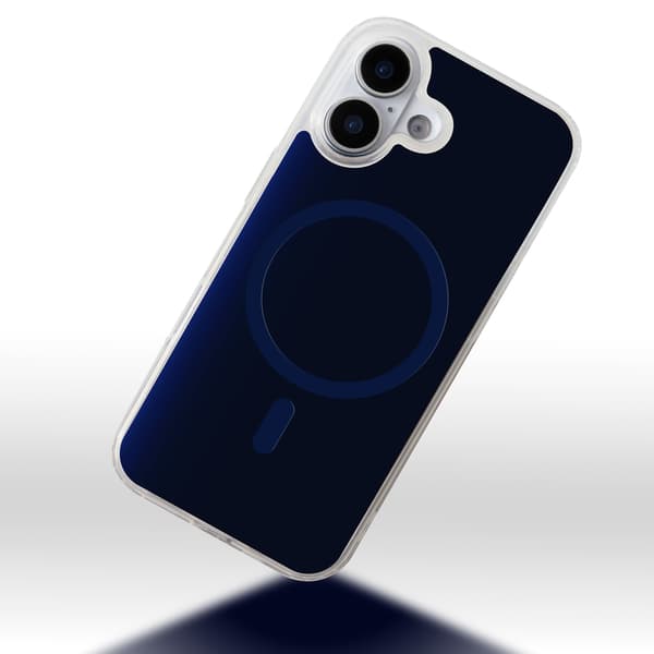 Lowkey Mag för iPhone 17 Air mörkblå