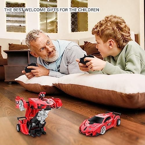 Transform Robot RC-bilar  röd