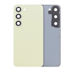 Baksidesglas med kameralins för Samsung Galaxy S23 5G (ingen logotyp) (Eftermarknad Plus) (Lime)