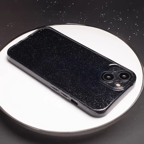 Shine Fodral för iPhone 15 Pro – Smoky transparent