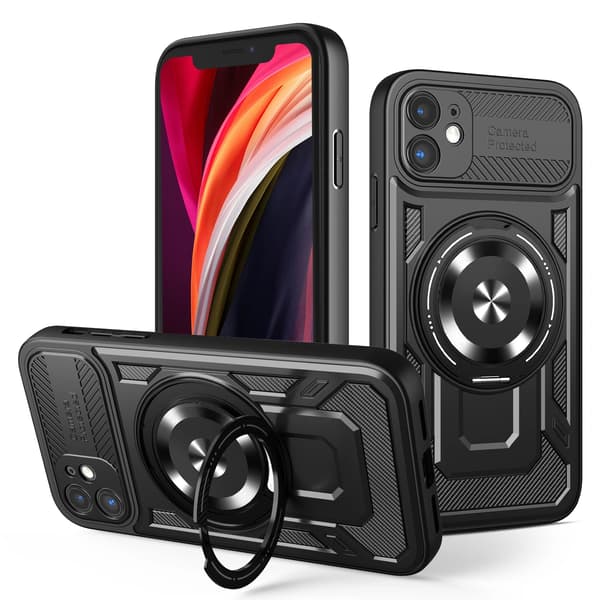 Defender Armor Mag-skal till iPhone 11 svart