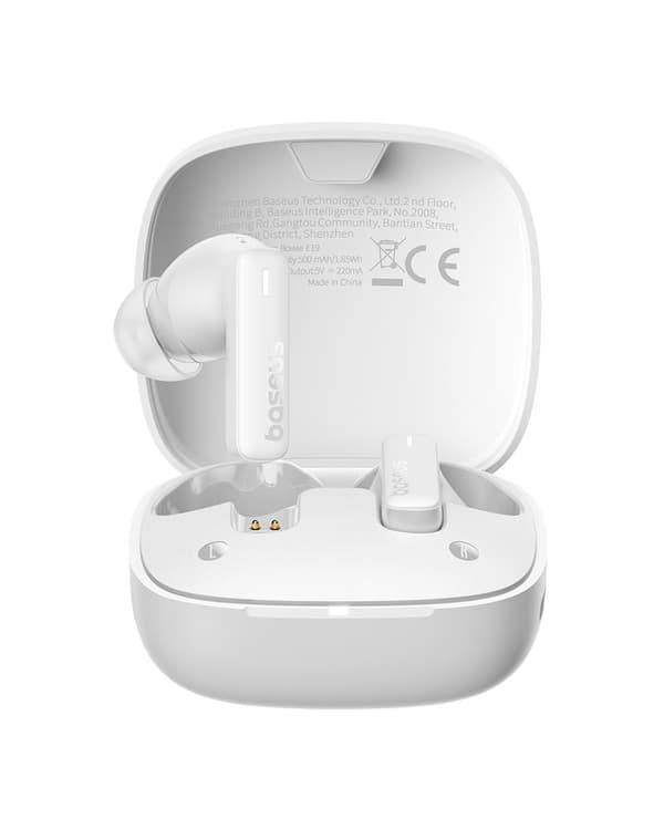 Baseus Bowie E19 True Wireless Hörlurar Stellar White