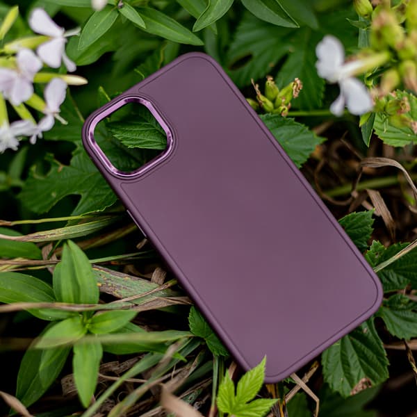 Satinfodral för Samsung Galaxy S23 FE vinröd