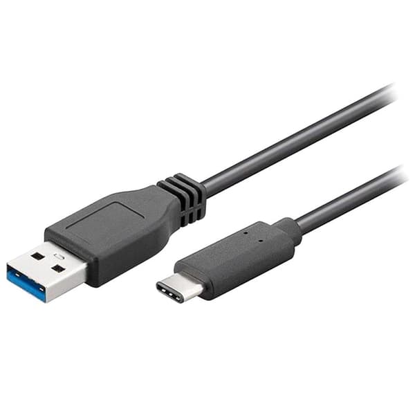 goobay USB Type-C kabel 50cm svart