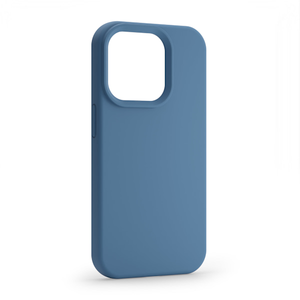 Etteri Silicone Case for Samsung Galaxy S23 FE - Dark Blue, Soft Microfiber Lining
