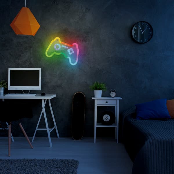 Neon LED RGB GAMEPAD FLRNE04 + RC Forever Light