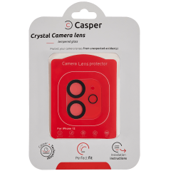 Casper Kameralinsskydd för iPhone 12 (Crystal Full Cover)