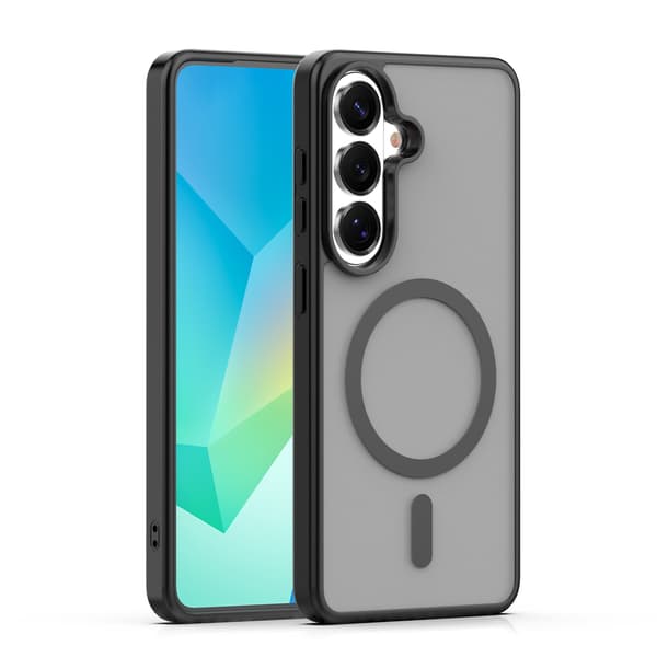 Mag Matt-fodral för Google Pixel 10A svart stort hål