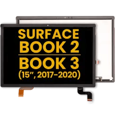 LCD-enhet med digitizer för Microsoft Surface Book 2 15\" / Surface Book 3 15\" (Renoverad)