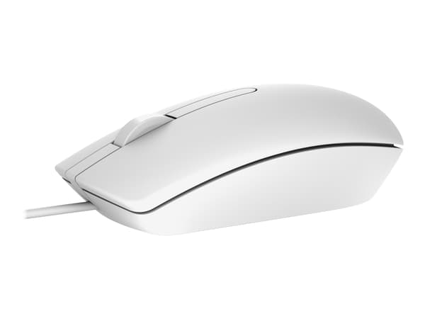 Dell MS116 Optisk Kablet vit vit