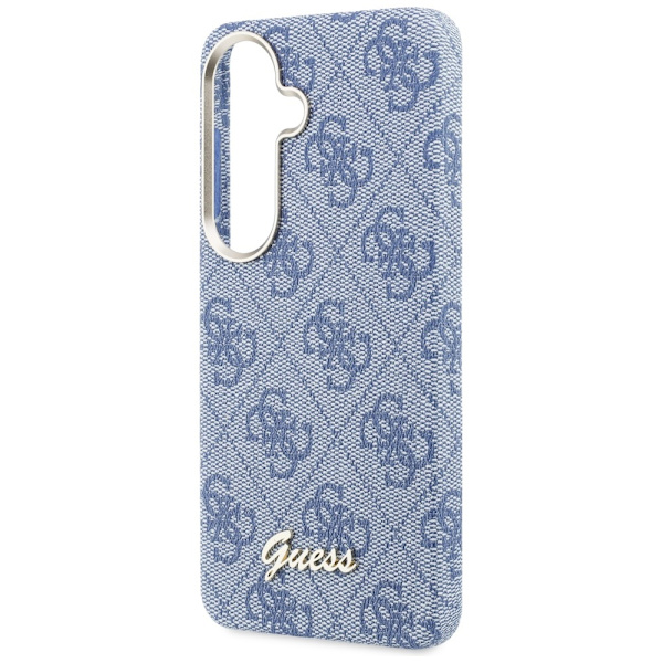 Guess skal 4G Script MagSafe för Samsung Galaxy S26 blå