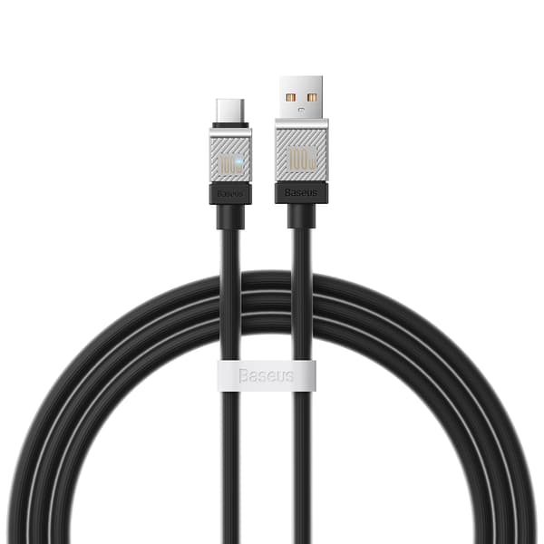 Baseus kabel CoolPlay USB - USB-C 1m 100W svart svart