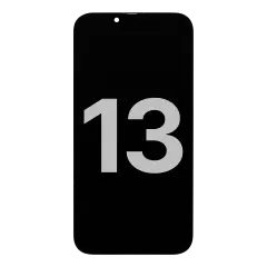 OLED-enhet kompatibel med iPhone 13 med flexkabel för ljussensor (Använd OEM-drag: Klass A)