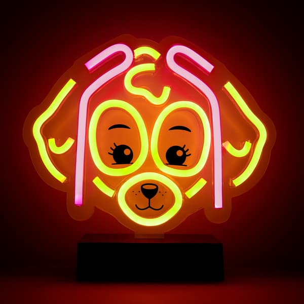Neon LED på ställ Paw Patrol - Skye OW-120546