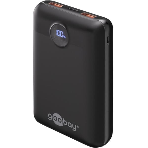 Goobay Powerbank Compact 20000mAh svart svart
