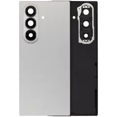 Baksidesglas med kameralins för Samsung Galaxy Z Fold 7 5G (ingen logotyp) (Aftermarket Plus) (Silver Shadow)