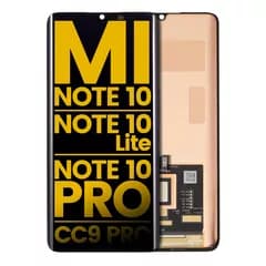 OLED-enhet utan ram för Xiaomi Mi Note 10 / Note 10 Lite / Note 10 Pro / CC9 Pro (renoverad) (alla färger)