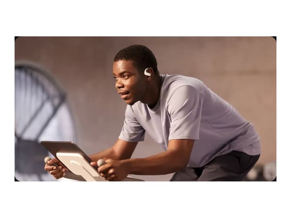 Shokz OpenFit Air trådlös TWS earbuds vit