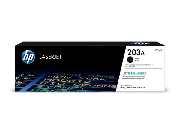 HP 203A svart 1400 sidor Toner CF540A svart
