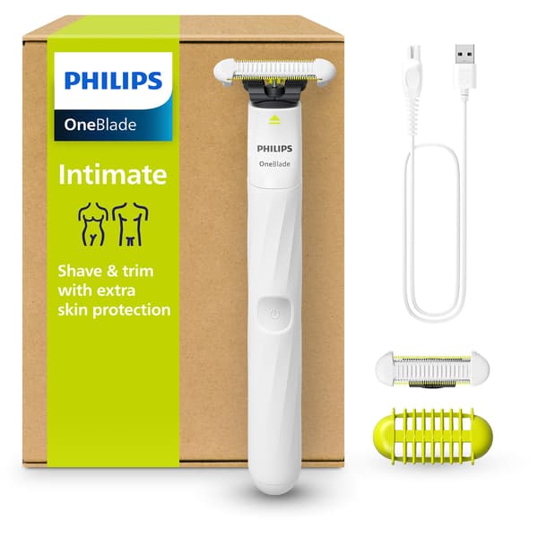 Philips Norelco OneBlade QP1924/22 Bikini Trimmer vit