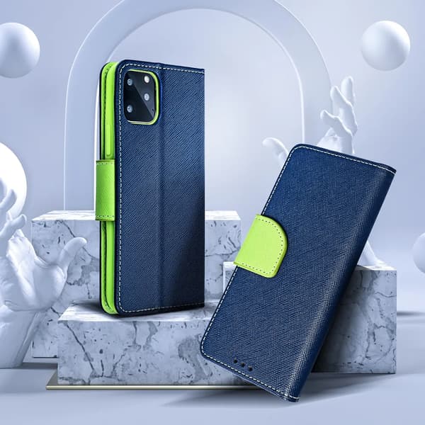 SMART FANCY mobilfodral för iphone 15 plus marin/lime blå
