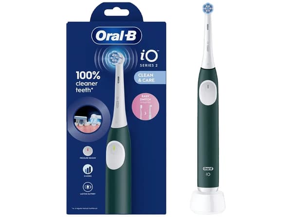 Oral-B iO Series 2 Elektrisk Tandborste Skovgrön