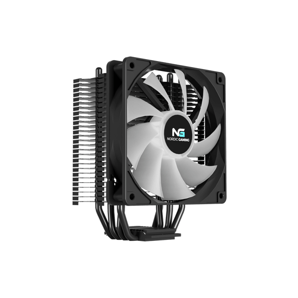 Nordic Gaming AC100 Processor-köler 1-pack svart 120 mm