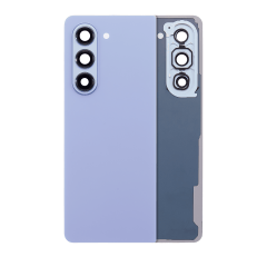 Baksidesglas med kameralins för Samsung Galaxy Z Fold 5 (Service Pack) (Icyblue) blå