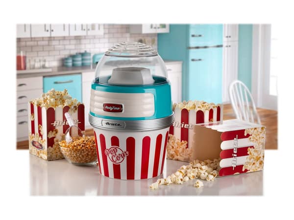 Ariete Party Time 2957 Pop Corn XL Popcorn-maskine 1.1kW Lyseblå