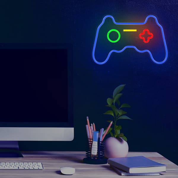 Neon PLEXI LED GAMEPAD flerfärgad FPNE03X Forever Light