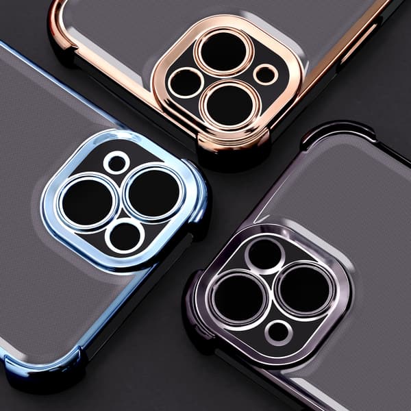 Anti Shock Chrome skal till iPhone 14 Pro 6,1\" blå