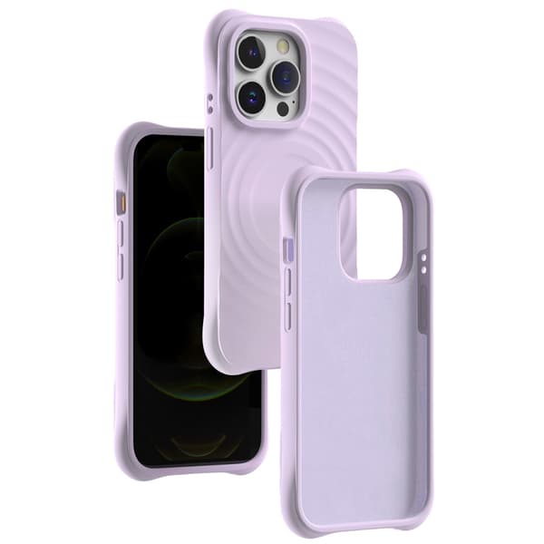 Circle Mag skal för iPhone 14 Pro ljuslila