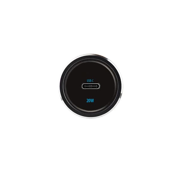 Forever CC-06 PD QC billaddare 1x USB-C 20W svart
