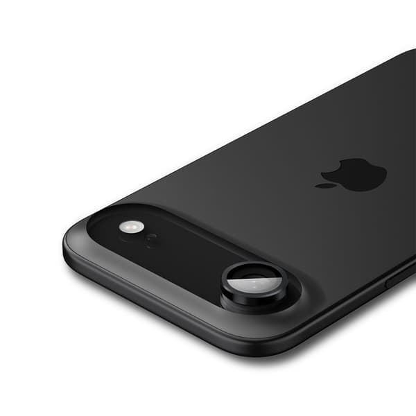 Spigen Optik Pro Glas Tr ”Ez Fit” Kameraskydd 2-pack för iPhone 17 Air svart