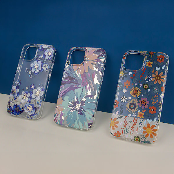 IMD-tryckfodral för iPhone 16 Plus 6,7\" blommigt