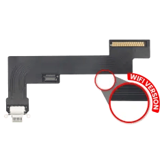 Laddningsport Flexkabel för iPad Air 4 (endast WiFi) (Eftermarknad Plus) (Grön) grön