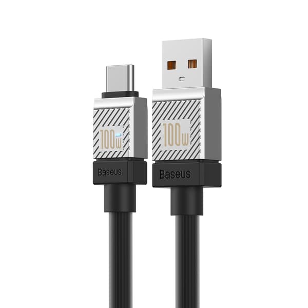Baseus kabel CoolPlay USB - USB-C 1m 100W svart svart