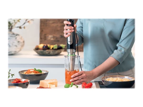 Braun Multiquick 7 MQ 7087X Stavblender Höj ende-svart/börstet rustfrit stål'