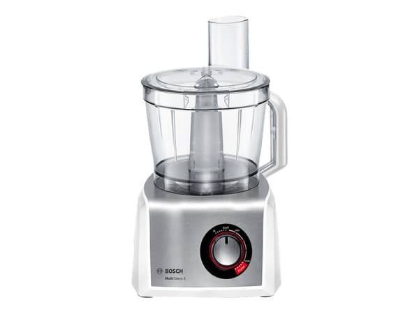 Bosch MultiTalent 8 MC812S814 Kökkenmaskine Börstet rustfrit stål/vit