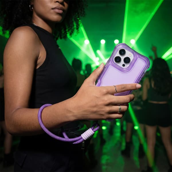Safepop skal med rem för Samsung Galaxy S26 lila