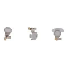 Jordningsfjäder (nära mitten av ramen, dimblått område) för iPhone 17 (äkta OEM) (10-pack)