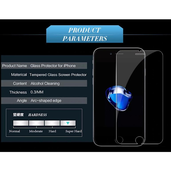 Härdadglas för iphone 5 /5c/5s/5se