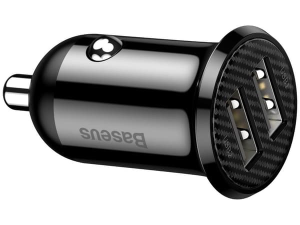 Baseus Gain Pro 2xUSB-A svart