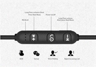 2 st bluetooth hörlurar