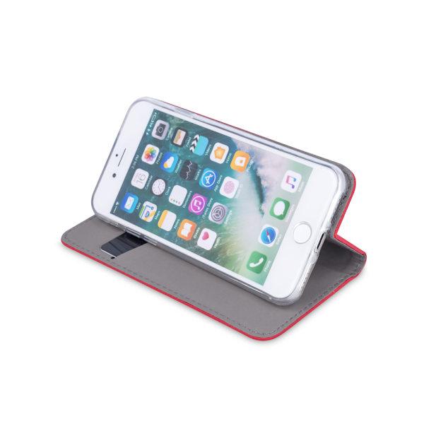 Smart Magnetfodral för iPhone 17 Air 6,6\" röd