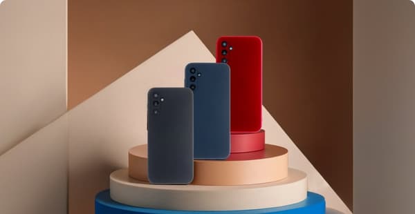 Mjukt silikonfodral för Samsung Galaxy S23 Plus svart svart