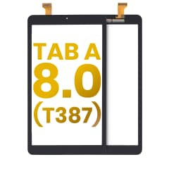 Digitizer för Samsung Galaxy Tab A 8.0\" (T387) (2018) (Mobilversion) (Svart) svart